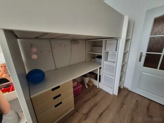 Dětská palanda s psacím stolem IKEA Samstad. - 7