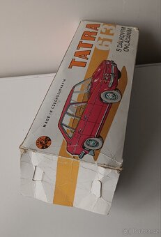 Originální krabice od staré hračky Tatra 613 ites - 7