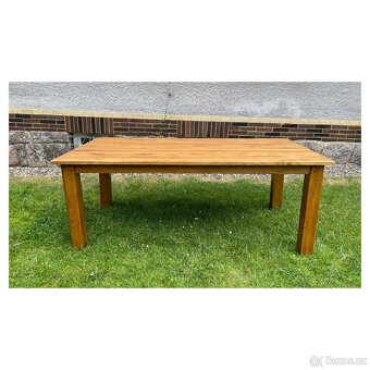 Masivní dubový jídelní stůl 200×100 cm – Nick - 7