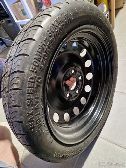 Rezervní dojezdové kolo Škoda VW Audi Seat - 7