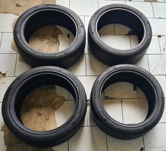 Alu kola RIAL (Porsche design) 5x120 r19 vč. dvou sad pneu - 7