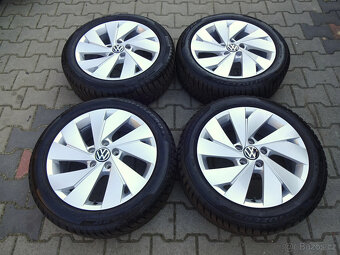ZIMNÍ ORIGINÁL ALU VW ŠKODA 17" Pirelli 205/50R17 - 7