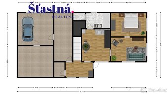 Prodej rodinného domu, pozemek, studna Strašice Pošumaví - 7