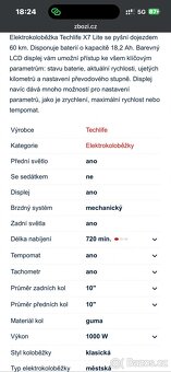 Elektrokoloběžka Techlife X7 lite - 7