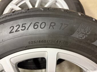 Zimní sada originál Audi 7,5x17 ET36 225/60R17 - 7