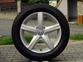 ZIMNÍ ORIGINÁL VW 16" 5x112 pneu 205/55R16 Dunlop - 7