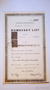 STARÉ DOKLADY 1904-1935 - 7