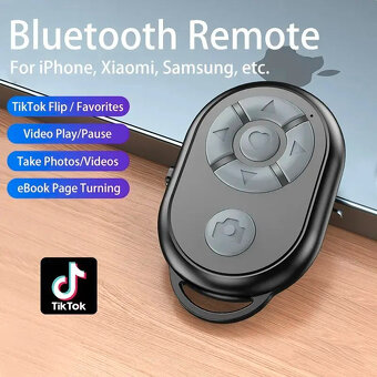 Dálkové ovládání Bluetooth pro telefon/tablet/selfie tyč - 7