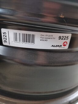 Disky na Volvo 5x108 ET52,5 6,5Jx16" 63,4 - sada 4ks - 7