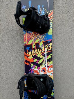 Snowboard STUF včetně vázání, 125 cm + boty - 7