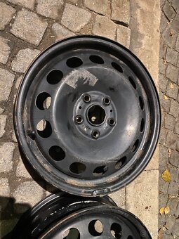 Plechové disky 6Jx16 5x112 octavia 3 - 7