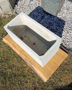 Betonový květináč 60x30x30 - 7