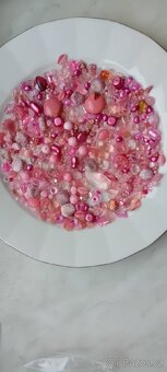 Skleněné korálky mix, české, 250g, 13 barev mixů - 7