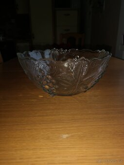 Skleněná mísa - ozdobná - 2 - 7