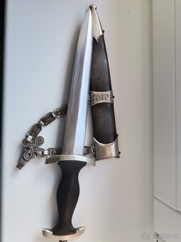 Řetězová dýka SS, pochva-(Alpaka) - 7