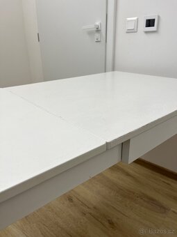 EKEDALEN Rozkládací stůl, bílá, 80/120x70 cm - 7