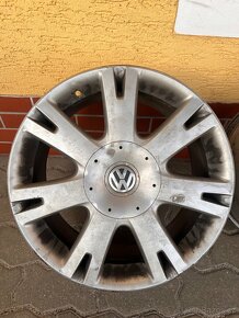 Originál Alu vw touareg 5x130 r18 - 7