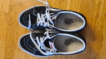 Tenisky Vans Sk8 Low black/white v.41 Skončeno - 7