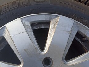 Kola Audi 7,5x16, ET45, 5x112, zimní pneu 225/55. - 7