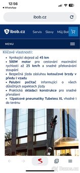 Elektrická koloběžka Bohman - 7