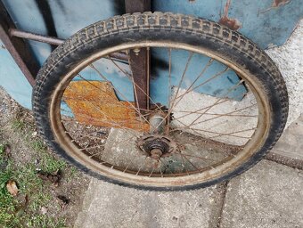 Kola na válečné/před válečné motokolo Sachs DKW NSU atd.. - 7