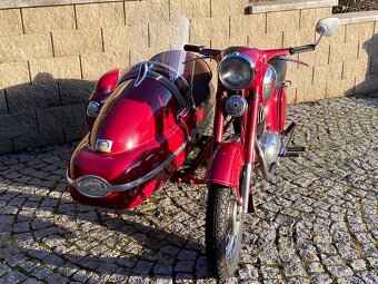 Jawa 250 panelka , Velorex sidecar - 7