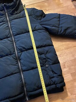 Zimní bunda černá vel.170 - 7