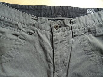 Pánské šedé kalhoty Reserved - velikost M - 7