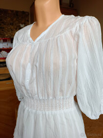 Bílé letní šaty Orsay vel.32 - 7