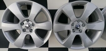 Alu kola 5X112 ,18,Superb,Octavia,Karoq - TOP STAV - 7