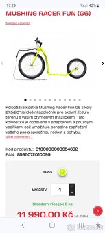 Kostka koloběžka G6 - 7