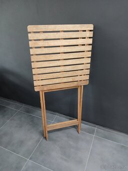 Rozkládací venkovní stolky a židličky - 7