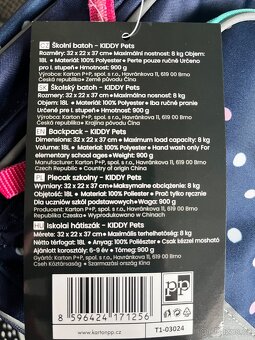 Školní batoh Oxybag Kiddy Pets - 7