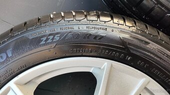 4x Ford RONAL 6.50Jx17H2 ET 52.5 včetně obutí - 7