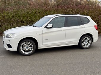 BMW X3 F25 ///M Paket 3.0d Alpineweiss - 7