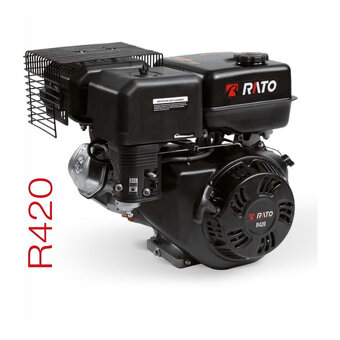 Kračející bagr s 360° otočí,15hp + el start - 7