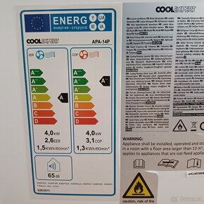 Klimatizace Coolexpert APA-14P - nová - 7
