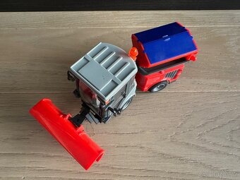 Dickie toys - Auto s pluhem a čisticí auto - 7