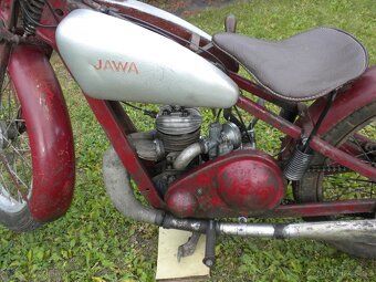 JAWA VILLIERS r.v.1934 bez dokladů dlouhá léta na půdě - 7