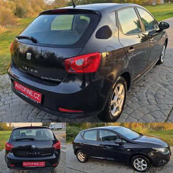 SEAT IBIZA 1,2 8v 2011 KLIMATIZACE,ALU KOLA, ČERNÁ PERLEŤ ME - 7