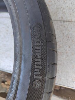 Prodám 2ks letních pneu 235/40/20 Continental Contisport 5 - 7