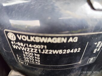 Golf IV, 1.9TDi 74Kw,  STK 1/2027, Klimatizace - 7