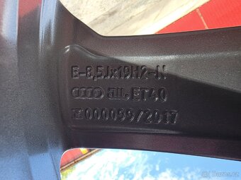 Audi originál kola A6, letní nové 245/45 19' - 7