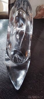 Bohemia Crystal olovnaté sklo Popelčin střevíček - 7
