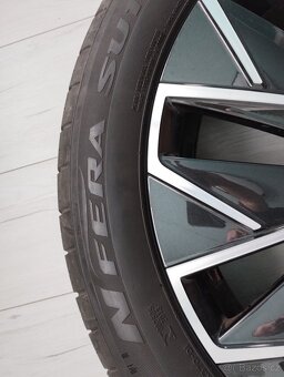 Originál ALU kola Škoda Scala Kamiq R17 + letní pneu - 7