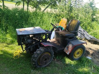 Traktor domácí výroby Jawa 250. - 7