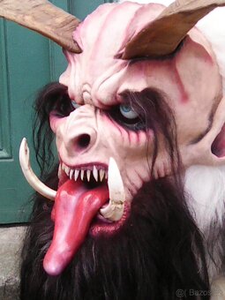 Krampus maska čerta FOUSÁČE - 7