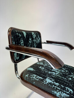 Luxusní křesla B64, Marcel Breuer, renovace, šelak - 7