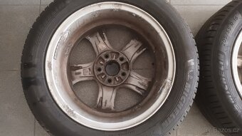 Litá kola Volvo 6,5Jx16x43 + letní pneu Michelin 205/55/R16 - 7