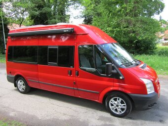 Ford Transit, 2.2TDCi,klima,Obytný vůz,TOP stav8+1 míst - 7